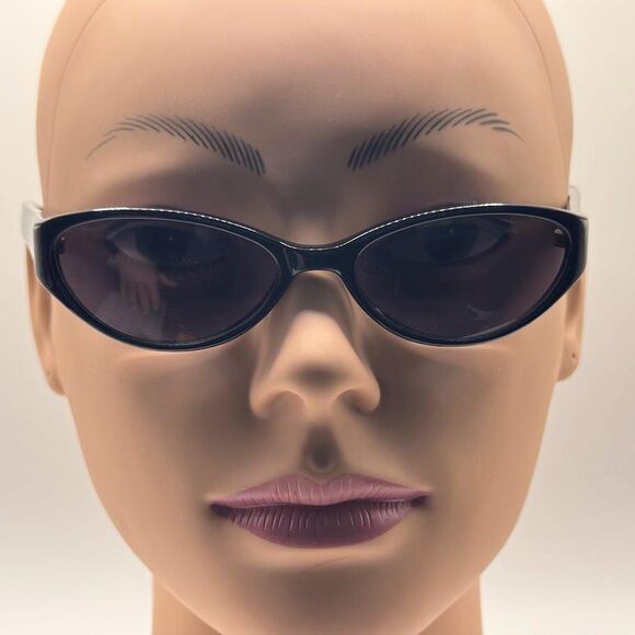 Vintage NOS Y2K Plastic Cat Eye Anne Klein Eyeglasses with New Non-RX Sun Lenses main image 11